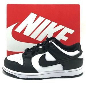 *NEW* Pre-School Kids Nike Dunk Low (PS) White/Black (CW1588 100) Size 3.5Y